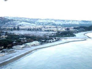 La neve a Copanello
